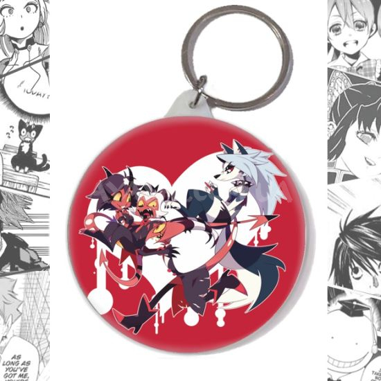 Брелок Helluva Boss BR-58-000718 Брелок Helluva Boss BR-58-000718