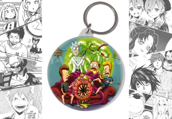 Брелок Rick and Morty BR-58-001759 Брелок Rick and Morty BR-58-001759