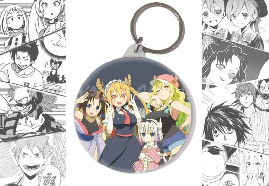 Брелок Kobayashi-san Chi no Maid Dragon BR-58-002253 Брелок Kobayashi-san Chi no Maid Dragon BR-58-002253