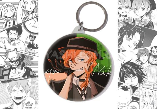 Брелок Bungo Stray Dogs BR-58-002493 Брелок Bungo Stray Dogs BR-58-002493