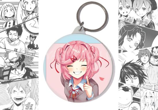 Брелок Doki Doki Literature Club! BR-58-002668 Брелок Doki Doki Literature Club! BR-58-002668