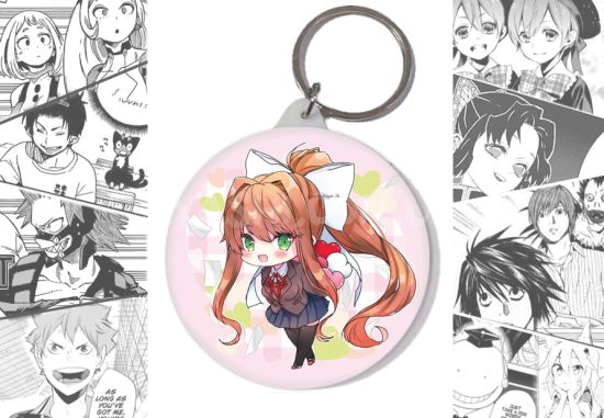 Брелок Doki Doki Literature Club! BR-58-002672 Брелок Doki Doki Literature Club! BR-58-002672