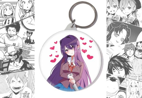 Брелок Doki Doki Literature Club! BR-58-002679 Брелок Doki Doki Literature Club! BR-58-002679