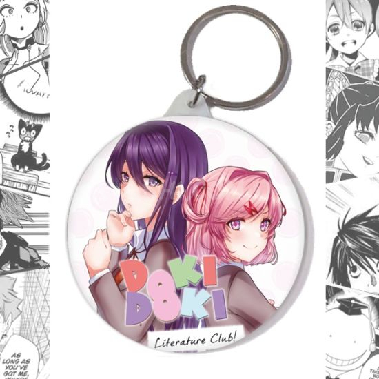 Брелок Doki Doki Literature Club! BR-58-002680 Брелок Doki Doki Literature Club! BR-58-002680