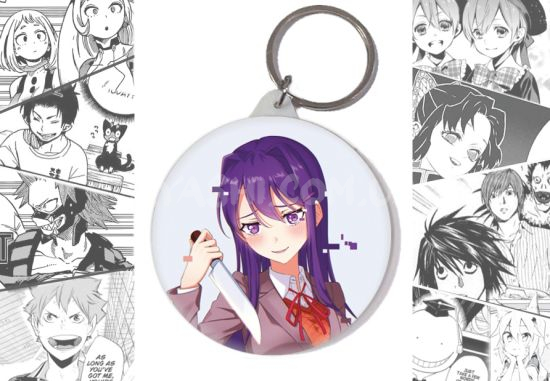 Брелок Doki Doki Literature Club! BR-58-002681 Брелок Doki Doki Literature Club! BR-58-002681
