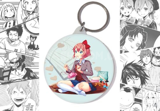 Брелок Doki Doki Literature Club! BR-58-002684 Брелок Doki Doki Literature Club! BR-58-002684