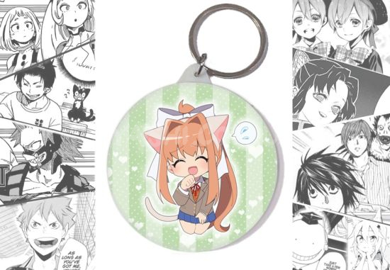 Брелок Doki Doki Literature Club! BR-58-002686 Брелок Doki Doki Literature Club! BR-58-002686