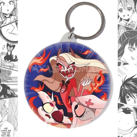 Брелок Hazbin Hotel BR-58-003698 Брелок Hazbin Hotel BR-58-003698