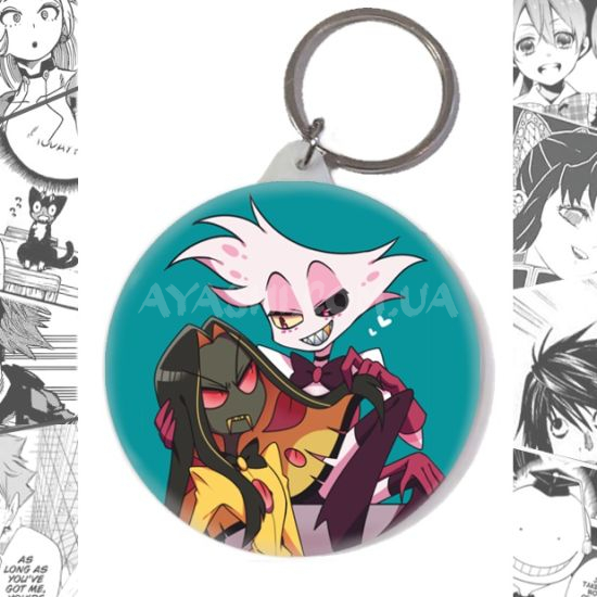 Брелок Hazbin Hotel BR-58-003802 Брелок Hazbin Hotel BR-58-003802