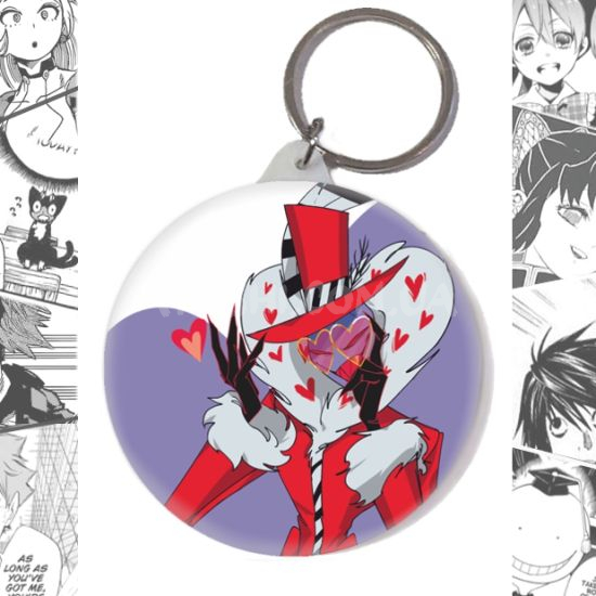 Брелок Hazbin Hotel BR-58-003824 Брелок Hazbin Hotel BR-58-003824