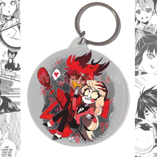 Брелок Hazbin Hotel BR-58-003842 Брелок Hazbin Hotel BR-58-003842