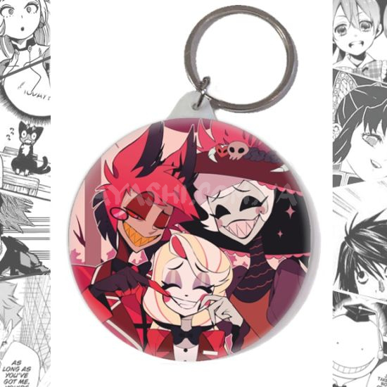 Брелок Hazbin Hotel BR-58-003977 Брелок Hazbin Hotel BR-58-003977