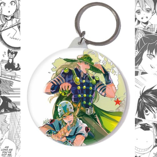 Брелок Jojo's Bizarre Adventure BR-58-004278 Джулілус Цезар Цеппелі , Джонні Джостар Брелок Jojo's Bizarre Adventure BR-58-004278 Джулілус Цезар Цеппелі , Джонні Джостар