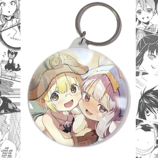 Брелок Made in Abyss  BR-58-004302 Наначі з Ріко  Брелок Made in Abyss  BR-58-004302 Наначі з Ріко 