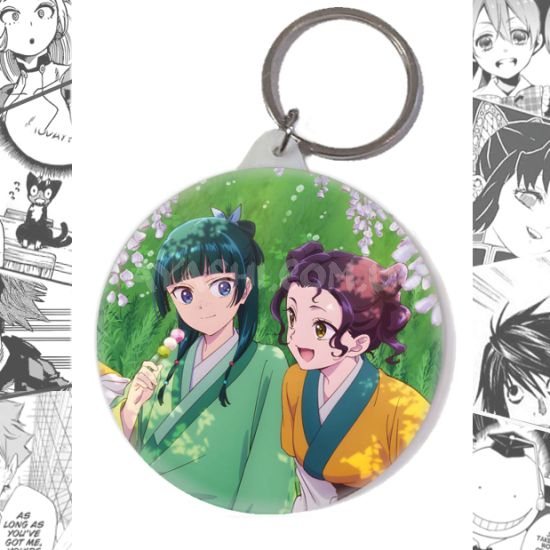 Брелок Kusuriya no Hitorigoto BR-58-004405 Шісуй та Маомао  Брелок Kusuriya no Hitorigoto BR-58-004405 Шісуй та Маомао 