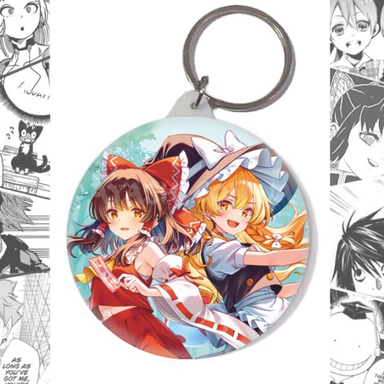 Брелок Touhou Project BR-58-004412 Рейму , Маріса  Брелок Touhou Project BR-58-004412 Рейму , Маріса 