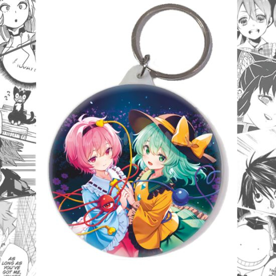 Брелок Touhou Project BR-58-004413 Саторі , Коїші  Брелок Touhou Project BR-58-004413 Саторі , Коїші 
