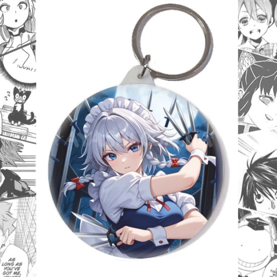 Брелок Touhou Project BR-58-004414 Сакуя Брелок Touhou Project BR-58-004414 Сакуя