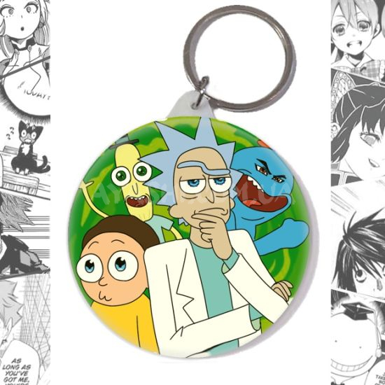Брелок  Rick and Morty 001138 Брелок  Rick and Morty 001138