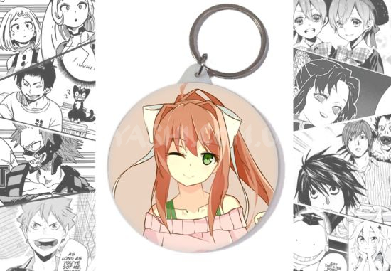 Брелок Doki Doki Literature Club! BR-58-001297 Брелок Doki Doki Literature Club! BR-58-001297