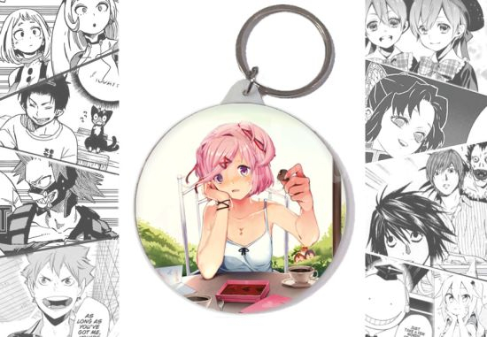 Брелок Doki Doki Literature Club! BR-58-001298 Брелок Doki Doki Literature Club! BR-58-001298