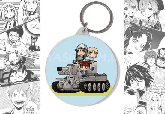 Брелок Girls und Panzer BR-58-001367 Брелок Girls und Panzer BR-58-001367