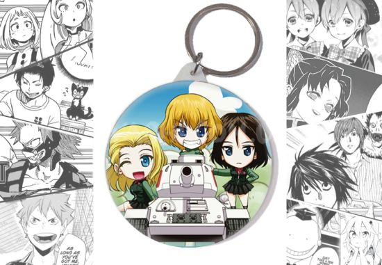 Брелок Girls und Panzer BR-58-001369 Брелок Girls und Panzer BR-58-001369