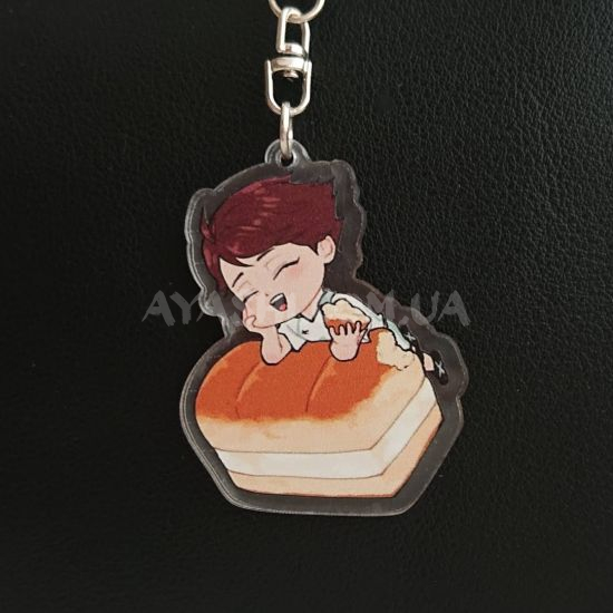 Брелок акриловый фигурка Волейбол Haikyuu!! БРФ-0002-16 Ойкава  Брелок акриловый фигурка Волейбол Haikyuu!! БРФ-0002-16 Ойкава 