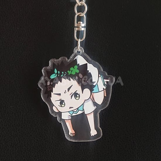 Брелок акриловий фігурка Волейбол Haikyuu!! БРФ-0002-11 Іваізумі  Брелок акриловий фігурка Волейбол Haikyuu!! БРФ-0002-11 Іваізумі 