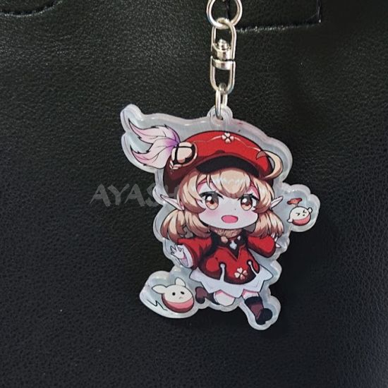 Брелок акриловий фігурка Genshin Impact БРФ-0014-02 Клі Брелок акриловий фігурка Genshin Impact БРФ-0014-02 Клі