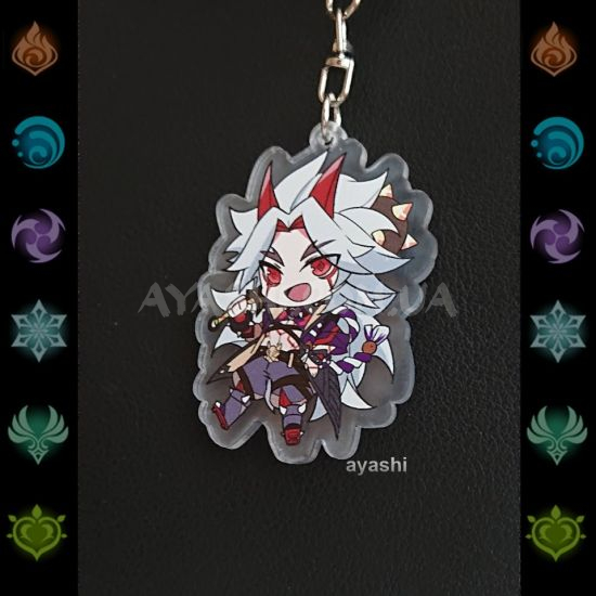 Брелок акриловий фігурка Genshin Impact БРФ-0014-61 Ітто  Брелок акриловий фігурка Genshin Impact БРФ-0014-61 Ітто 