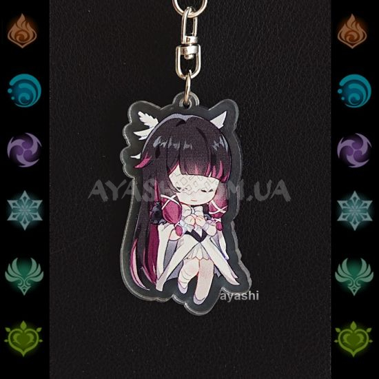 Брелок акриловий фігурка Genshin Impact БРФ-0014-74 Коломбіна Брелок акриловий фігурка Genshin Impact БРФ-0014-74 Коломбіна