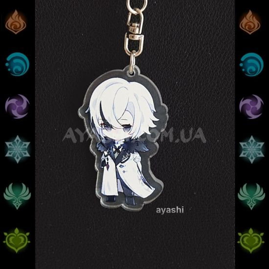 Брелок акриловий фігурка Genshin Impact БРФ-0014-75 Арлекіно Брелок акриловий фігурка Genshin Impact БРФ-0014-75 Арлекіно