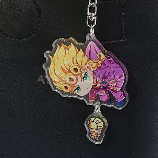 Брелок акриловый фигурка Jojo's Bizarre Adventure БРФ-0018-3 Брелок акриловый фигурка Jojo's Bizarre Adventure БРФ-0018-3