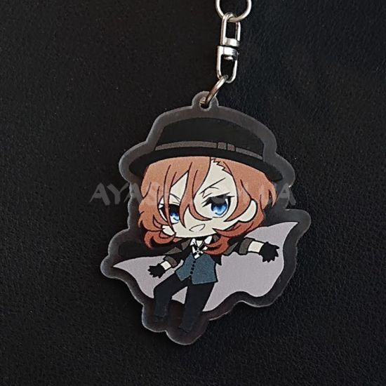 Брелок акриловый фигурка Bungo Stray Dogs БРФ-0021-04  Брелок акриловый фигурка Bungo Stray Dogs БРФ-0021-04 