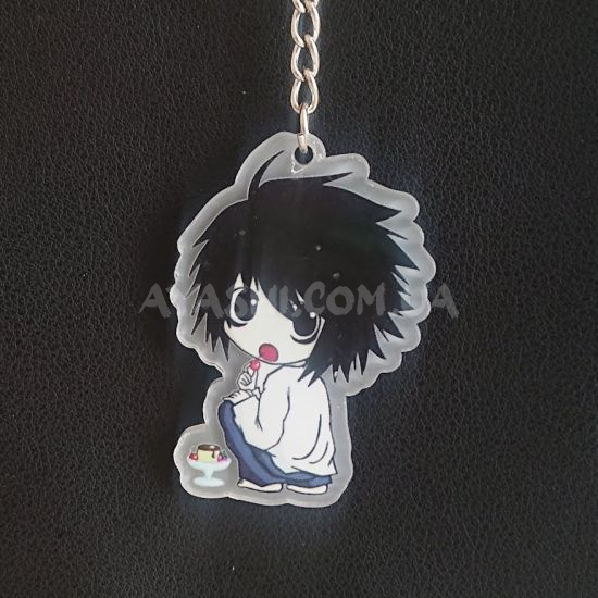 Брелок акриловый Death Note БРФ-0022-01 Эл  Брелок акриловый Death Note БРФ-0022-01 Эл 