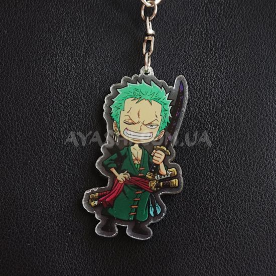 Брелок акриловий фігурка One Piece БРФ-0027-04 Ророноа Зоро Брелок акриловий фігурка One Piece БРФ-0027-04 Ророноа Зоро