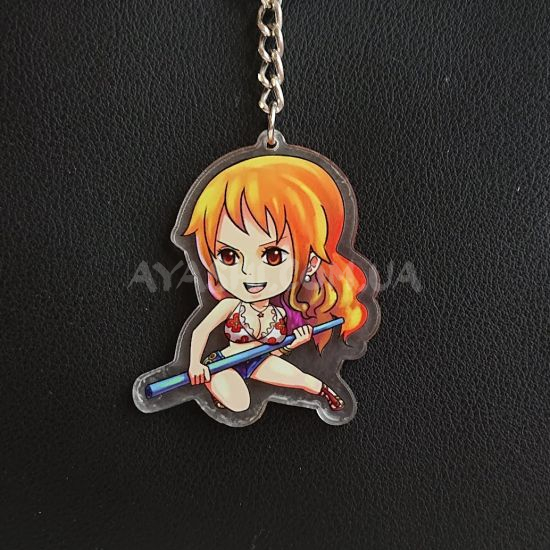 Брелок акриловий фігурка One Piece БРФ-0027-06 Намі Брелок акриловий фігурка One Piece БРФ-0027-06 Намі