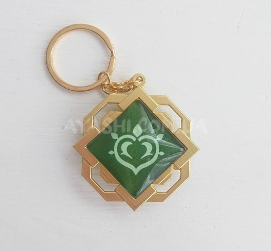 Брелок Глаз бога ДЕНДРО Ли Юэ Genshin Impact  Брелок Глаз бога ДЕНДРО Ли Юэ Genshin Impact 