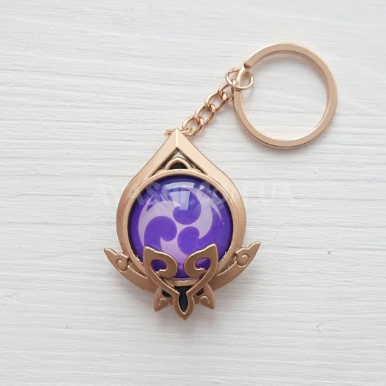 Брелок Глаз бога Электро Сумеру Genshin Impact  Брелок Глаз бога Электро Сумеру Genshin Impact 