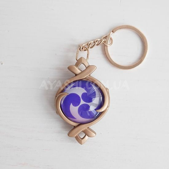 Брелок Око бога Електро Фонтейн Genshin Impact Брелок Око бога Електро Фонтейн Genshin Impact