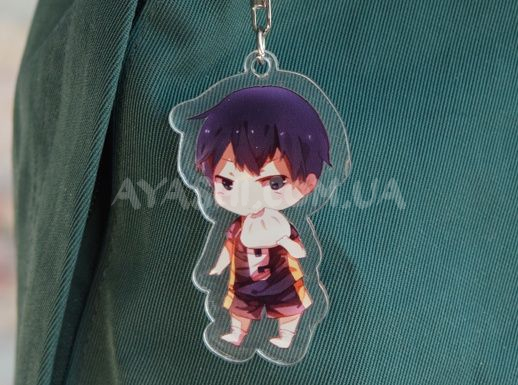 Брелок акриловий фігурка Волейбол Haikyuu!! БРФ-0002-02 Брелок акриловий фігурка Волейбол Haikyuu!! БРФ-0002-02