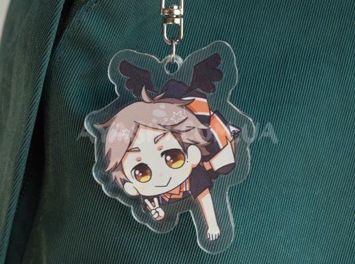 Брелок акриловый фигурка Волейбол Haikyuu!! БРФ-0002-03 Брелок акриловый фигурка Волейбол Haikyuu!! БРФ-0002-03