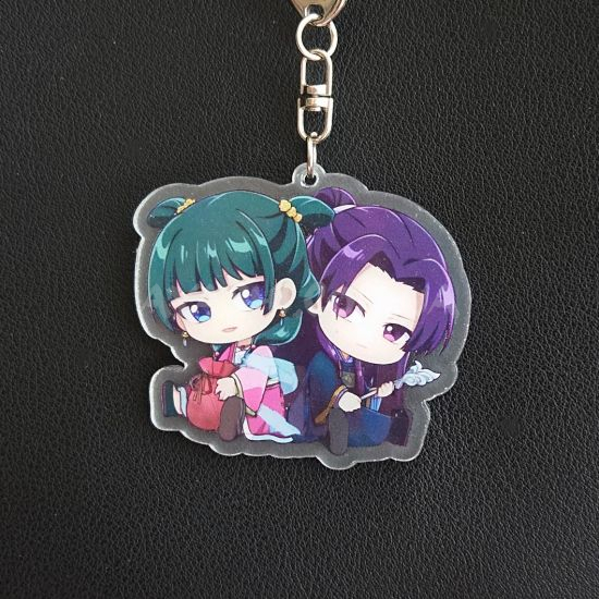 Брелок акриловий фігурка Kusuriya no Hitorigoto БРФ-0006-09 Маомао, Jinshi  Брелок акриловий фігурка Kusuriya no Hitorigoto БРФ-0006-09 Маомао, Jinshi 