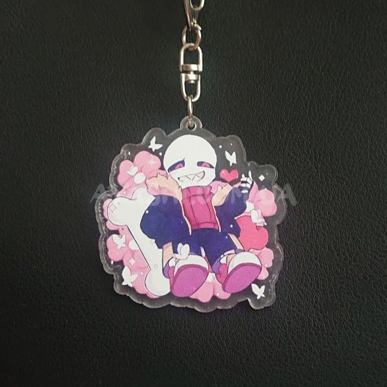 Брелок акриловый Undertale БРФ-0011-06 Санс Брелок акриловый Undertale БРФ-0011-06 Санс