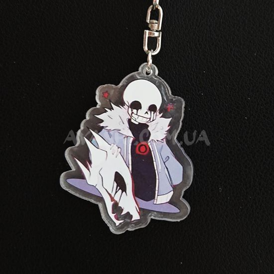 Брелок акриловый Undertale БРФ-0011-08 Санс с черепом Брелок акриловый Undertale БРФ-0011-08 Санс с черепом