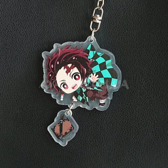 Брелок акриловий фігурка Demon Slayer БРФ-0013-08 Брелок акриловий фігурка Demon Slayer БРФ-0013-08