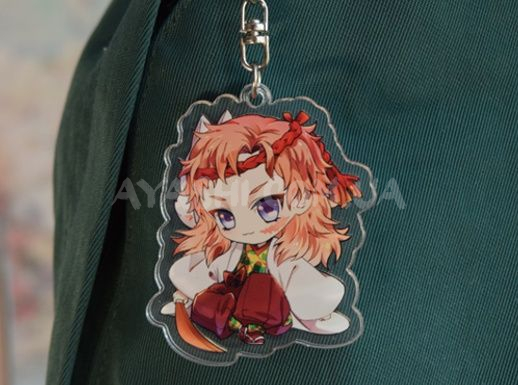 Брелок акриловий фігурка Demon Slayer БРФ-0013-1 Брелок акриловий фігурка Demon Slayer БРФ-0013-1