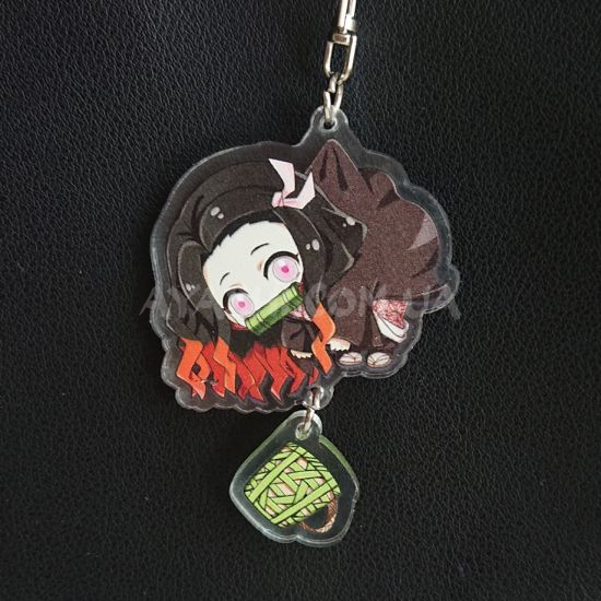 Брелок акриловий фігурка Demon Slayer БРФ-0013-15 Брелок акриловий фігурка Demon Slayer БРФ-0013-15