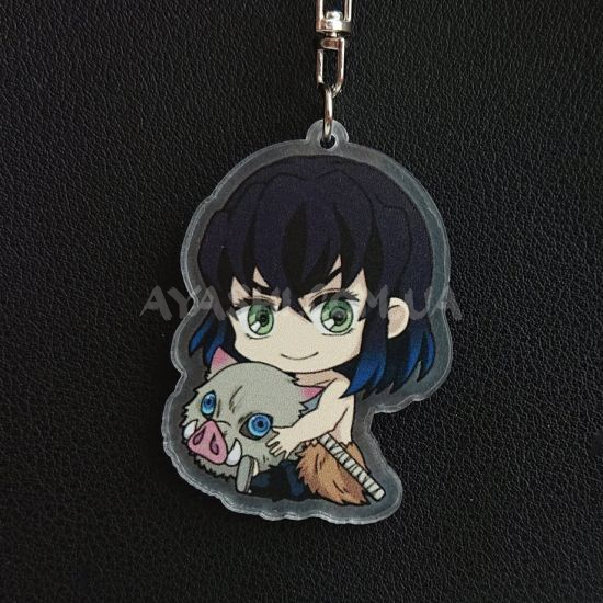 Брелок акриловый фигурка Demon Slayer  БРФ-0013-19 Брелок акриловый фигурка Demon Slayer  БРФ-0013-19